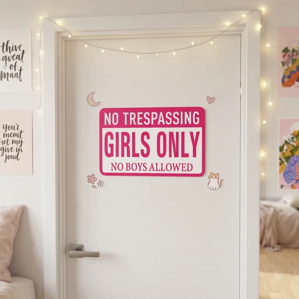 Girls Only No Boys Allowed