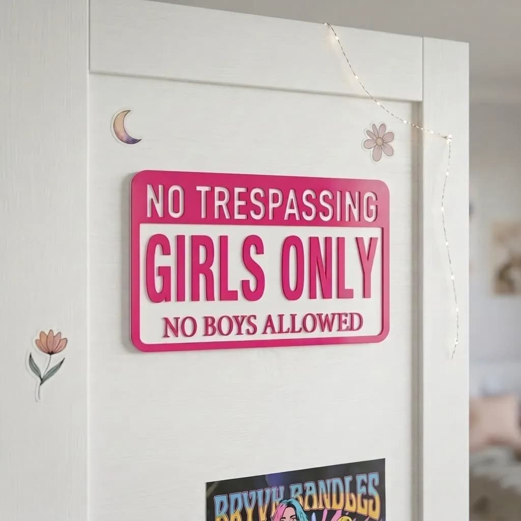 Girls Only No Boys Allowed
